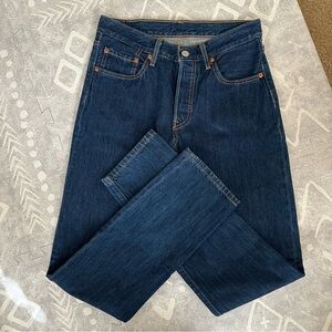Levi’s 501 Blue Denim Jeans, 26x32